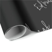 Cadeau Papier d'enveloppement de l'Aïd Moubarak (Coin rond)