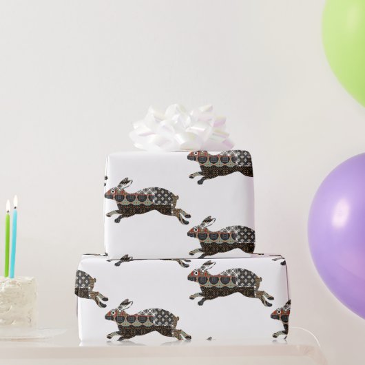 Cadeau Papier d'enveloppement de lapin (Cadeaux de fête)