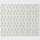 Cadeau Papier d'enveloppement de lapin (Plat)