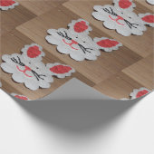 Cadeau Papier d'enveloppement de lapin de Pâques Cupcake (Coin)