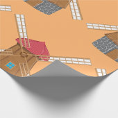 Cadeau Papier d'enveloppement de l'architecture hollandai