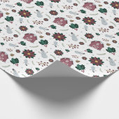 Cadeau Papier d'enveloppement de l'étable de Noël (bouché (Coin)