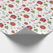 Cadeau Papier d'enveloppement de l'étable de Noël (brilla (Coin)