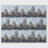 Cadeau Papier d'enveloppement de liberté  (Plat)