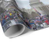 Cadeau Papier d'enveloppement de liberté  (Coin rond)