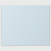 Cadeau Papier d'enveloppement de ligne Chevron - Bleu cla (Plat)
