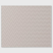 Cadeau Papier d'enveloppement de ligne Chevron - Brown su (Plat)