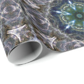 Cadeau Papier d'enveloppement de mandala folklorique (Coin rond)