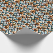 Cadeau Papier d'enveloppement de manioc mosaïque (Coin)