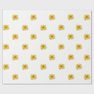 Cadeau Papier d'enveloppement de marmite jaune