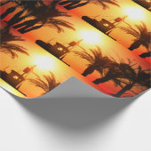 Cadeau Papier d'enveloppement de matelas de vacances, (Coin)