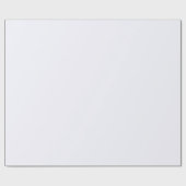 Cadeau Papier d'enveloppement de matte blanc fantôme (Plat)