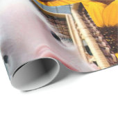 Cadeau Papier d'enveloppement de matte de cochons de tour (Coin rond)