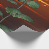 Cadeau Papier d'enveloppement de matte de tournesol (Coin)