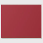 Cadeau Papier d'enveloppement de matte rouge Ruby (Plat)