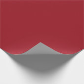 Cadeau Papier d'enveloppement de matte rouge Ruby (Coin)