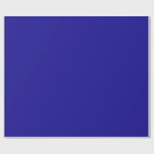Cadeau Papier d'enveloppement de matte ultramarine (Plat)