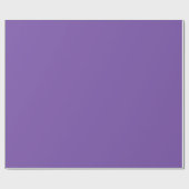 Cadeau Papier d'enveloppement de matte violet royal (Plat)