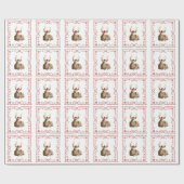 Cadeau Papier d'enveloppement de menthe de Noël (Plat)