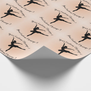 Cadeau Papier d'enveloppement de messages personnalisé B