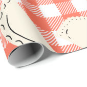 Cadeau Papier d'enveloppement de minuscules (Coin rond)