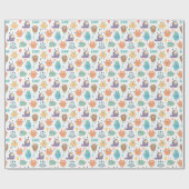 Cadeau Papier d'enveloppement de monstre (Plat)