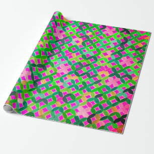 Cadeau Papier d'enveloppement de mosaïque méditerranéenne