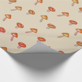 Cadeau Papier d'enveloppement de Motif de champignons Ar (Coin)