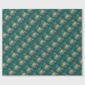 Cadeau Papier d'enveloppement de mouches à truites "Fin d (Plat)