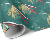 Cadeau Papier d'enveloppement de mouches à truites "Fin d (Coin rond)