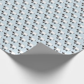 Cadeau Papier d'enveloppement de mouton blanc (Coin)