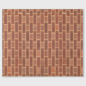Cadeau Papier d'enveloppement de mur de brique rouge Grun (Plat)