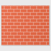 Cadeau Papier d'enveloppement de mur de briques (Plat)