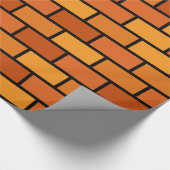 Cadeau Papier d'enveloppement de mur de briques (Coin)
