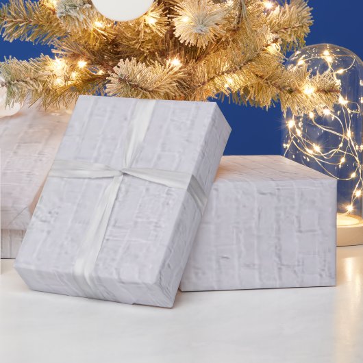 Cadeau Papier d'enveloppement de mur de briques blanches (Vacances)