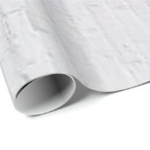 Cadeau Papier d'enveloppement de mur de briques blanches (Coin rond)