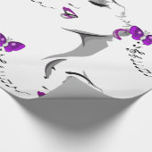 Cadeau Papier d'enveloppement de musique (Coin)