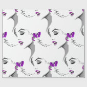 Cadeau Papier d'enveloppement de musique (Plat)