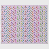 Cadeau Papier d'enveloppement de nappes colorées (Plat)