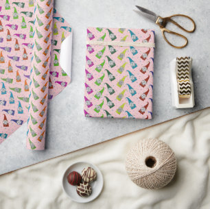 Cadeau Papier d'enveloppement de nappes colorées