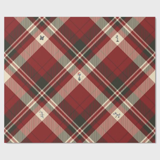 Cadeau Papier d'enveloppement de Noël (Plat)