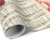 Cadeau Papier d'enveloppement de Noël (Coin rond)