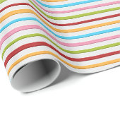 Cadeau Papier d'enveloppement de Noël (Coin rond)
