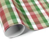 Cadeau Papier d'enveloppement de Noël (Coin rond)