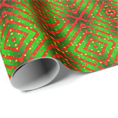Cadeau Papier d'enveloppement de Noël (Coin rond)
