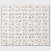 Cadeau Papier d'enveloppement de Noël (Plat)