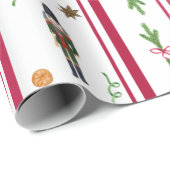 Cadeau Papier d'enveloppement de Noël (Coin rond)