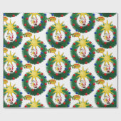Cadeau Papier d'enveloppement de Noël (Plat)