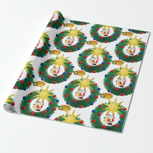 Cadeau Papier d'enveloppement de Noël