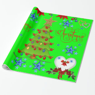 Cadeau Papier d'enveloppement de Noël